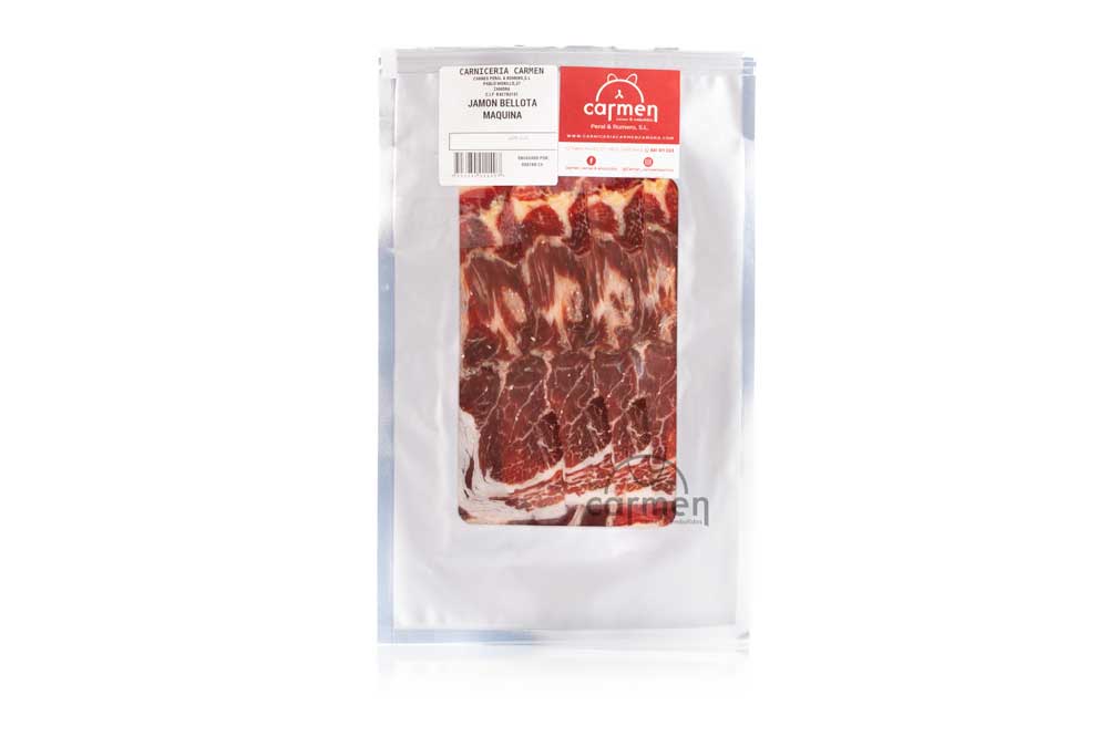 Jamón de bellota loncheado